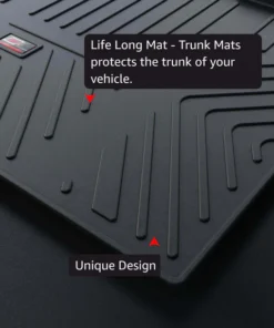Alternative view of GFX All-Weather Luxury TPV Dicky Tray Mat for Innova Crysta – 100% Waterproof & Anti-Skid