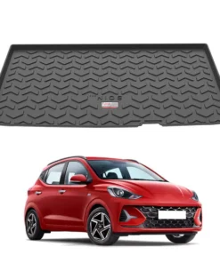 GFX All-Weather Luxury TPV Trunk Boot Mat for Grand i10 Nios – 100% Waterproof & Anti-Skid